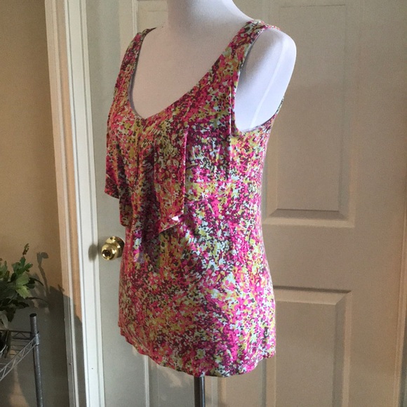 Abstract print blouse - Picture 2 of 3